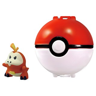 TAKARA TOMY PokeDel-Z 新決戰球 精靈球 呆火鱷, 1組, 紅色