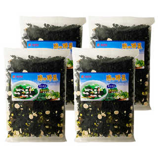 海藻問屋 海の野菜 蟹玉海鮮, 90g, 4包