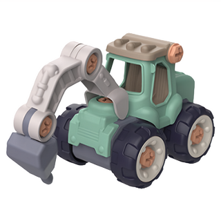 BeiDiOu 贝迪鸥 螺絲拆裝車 鑽土車套裝, DIY車身拼裝玩具, 1盒