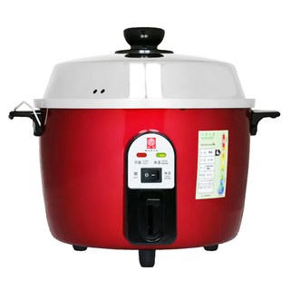 南亞牌 EC-210 10人份 不鏽鋼電鍋 3級能源效率, 紅色