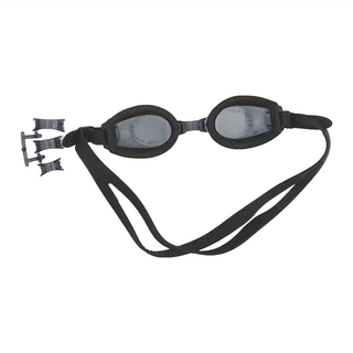 Mizuno 美津濃 兒童泳鏡 抗UV N3TFB59500, 全黑, 1個