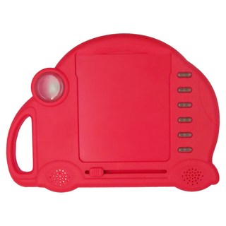 忍者兔圖卡問答邏輯學習機，60張遊戲卡，720道問題, 紅色