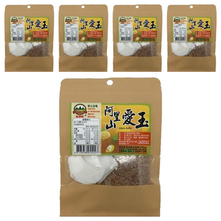 旺來旺 阿里山愛玉 手作愛玉 黃金果凍, 30g, 5包