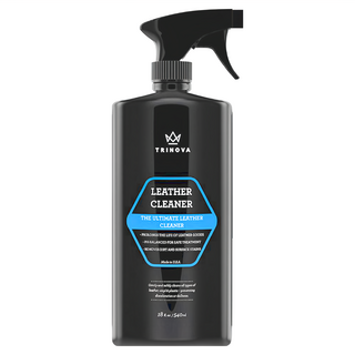 美國 TRINOVA 皮革清潔劑 附藍色擦拭巾