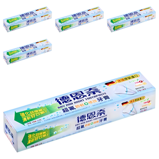 Day and Night 德恩奈 超氟 防蛀+修護 牙膏, 156g, 5條