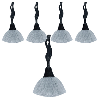 NEXCLEANS 舞水痕 抗菌 RT-M0066 3C清潔刷具組 螢幕清潔 鍵盤清潔, 灰色 + 銀色, 5個