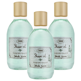 SABON 國際航空版 沐浴油 茉莉花語, 300ml, 3瓶