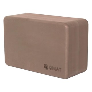QMAT 加厚瑜珈磚 - 幫助運動者延展腿部，減少運動傷害, 15 x 10.5 x 23.5cm, 藕色, 1個