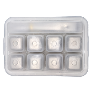 FUJI-GRACE 富士雅麗 頂級304不銹鋼環保冰塊組, 不融冰, 瞬間冰鎮, 1組