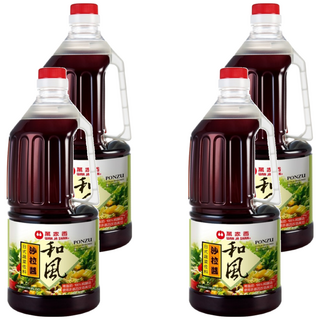 萬家香 和風沙拉醬 日式蔬菜佐料, 1.5L, 4瓶