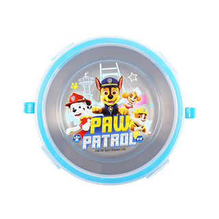 PAW PATROL 汪汪隊立大功 不銹鋼雙耳隔熱餐碗 15.3 x 12.5 x 6.5cm 3歲以上, 藍色, 1個