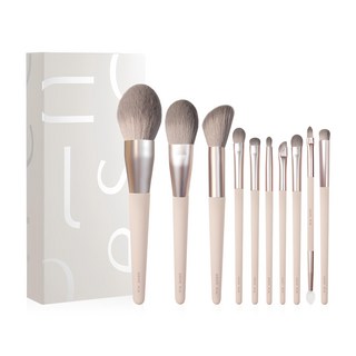 Solone 台灣公司貨 法式清焙刷具 10件組, 蜜桃奶昔, 1組