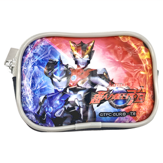 ULTRAMAN 超人力霸王 票卡夾零錢包 3入組 尼龍布, 11cm*寬7.5cm*厚2.5cm