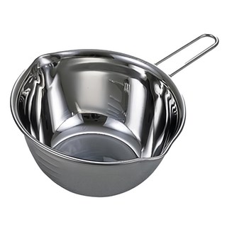 KAI 貝印 House 不銹鋼計量杯 13cm, Silver, 1個