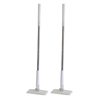 U-mop 自動夾布平板拖把 (1桿1布), 16 x 8 x 93cm, 2個