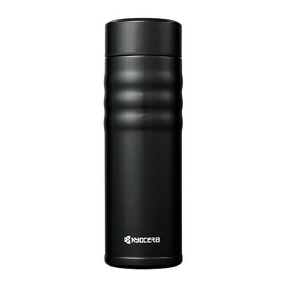 KyOCERa 京瓷 mb-17sbk 旋蓋式保溫杯500ml(沉穩黑), 500ml, 1入