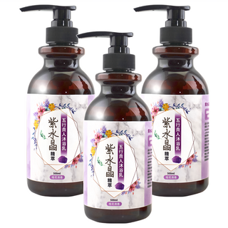 命運好好玩 紫水晶精萃 五行貴人沐浴乳 500ml 桂花清香, 3瓶