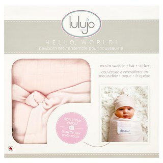 lulujo 竹纖維帽子包巾組 天然防蟎抗菌 柔軟親膚