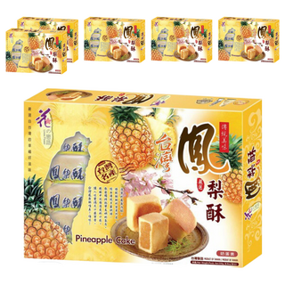 花之戀語 台灣鳳梨酥, 250g, 原產地台灣, 6盒