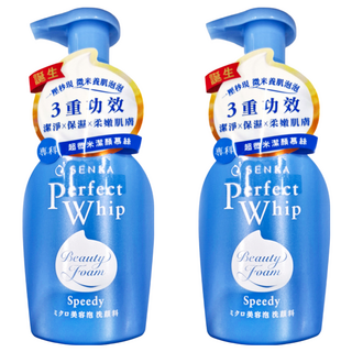 SENKA 專科 台灣公司貨 超微米潔顏慕絲, 150ml, 2瓶