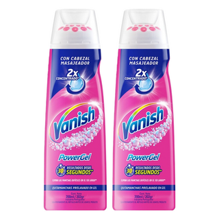 Vanish 漬無蹤 PowerGel 衣物去漬凝膠, 2倍濃縮, 30秒快速起效, 200ml, 2瓶