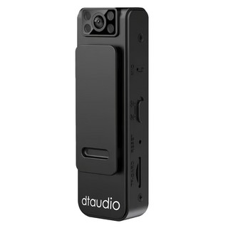 DTAudio 聆翔 領夾式微型攝影機 迷你高清夜視錄影機 磁吸背夾設計, WiFi款(L82_XXX)