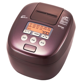 TIGER 虎牌 可變式雙重壓力ih炊飯電子鍋 6人份, JPT-H10R, 咖啡色
