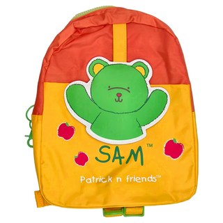 K's Kids 奇智奇思 可愛背包-山姆熊，尼龍材質，28(W)x23(H)x8(D)cm，適用年齡3歲以上, 28 x 23 x 8cm