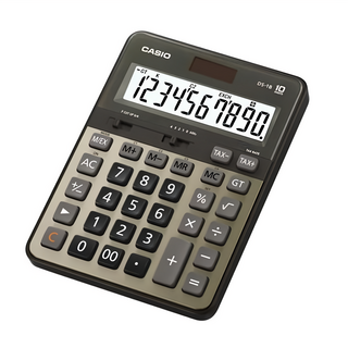 CASIO 卡西歐 10位數頂級桌上型計算機, DS-1B-GD, 1個