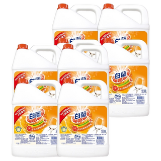 白蘭 洗碗精 鮮柚, 4.5kg, 8桶