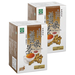 蔴鑽農坊 薑母茶, 3g, 15包, 2盒