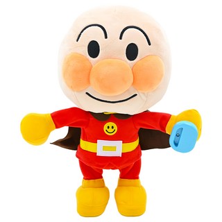 ANPANMAN 麵包超人 搖擺身體節奏跳舞娃娃 經典卡通角色 童趣卡通造型 多種曲目, 1個, Multicolor