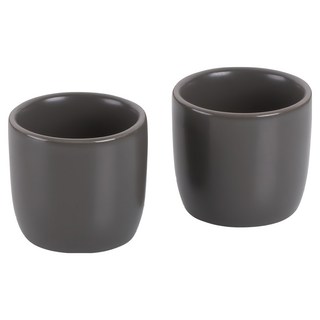kela Bob 瓷製蛋杯, 墨灰色, 2個