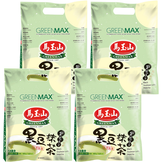 馬玉山 GREENMAX 黑豆抹茶, 30g, 14包, 4袋