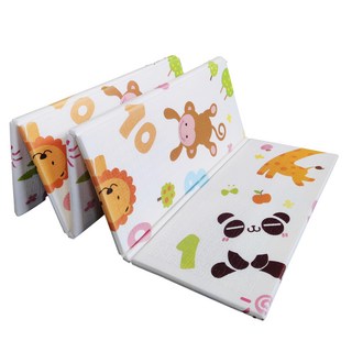 CHING-CHING 親親 數字動物 寶寶折疊地墊 6個月以上 950g, 200 x 180 x 1cm, 數字動物, 1個, 數字動物 白色