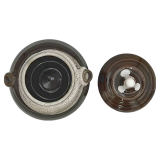 天目白流栗型罐 日本製, 天目白流, 1個