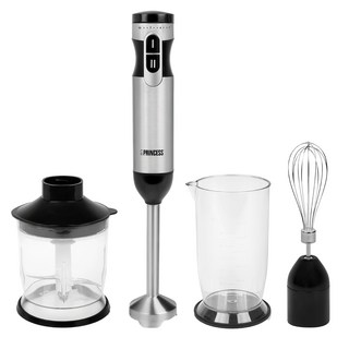 PRINCESS 荷蘭公主 4刀食物調理攪拌棒 300W 10段變速 豪華組, 221225, 1組