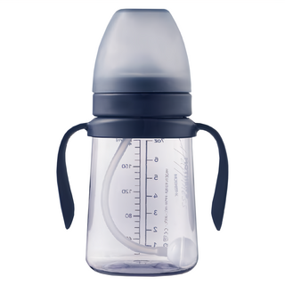 MOTHER-K 精粹極簡PPSU學飲吸吸杯, 200ml, 1個, 夜幕藍