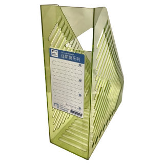 JUSKU 佳斯捷 花花龍雜誌架 L型 10.3 x 25.5 x 31.2cm, 綠色, 2個