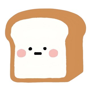 CCHING 青青文具 磁吸式胸章 吐司君, 1個