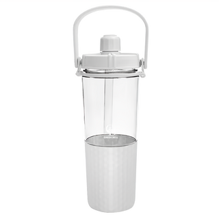Green Bell 綠貝 手提輕艷透明太空壺, 白色, 900ml, 1個