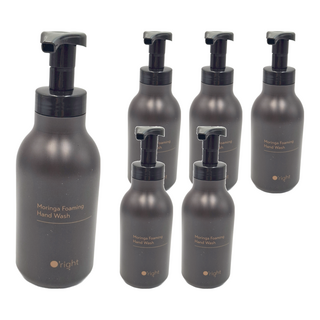 O'right 歐萊德 辣木淨化洗手慕絲 USDA Biobased 生物基天然永續認證, 450ml, 6瓶