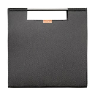 2 in 1 A4 Presentation Set 尺寸: 22.5x32.5x3cm 材質: 可回收PU, 黑色, 1組