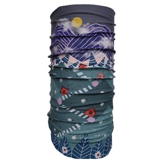 AREX SPORT PRIMALOFT機能科技抑菌頭巾 AS-3234, 百岳雪山