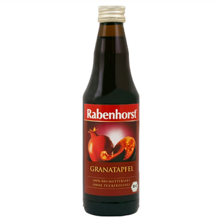 Rabenhorst 德國 有機石榴原汁 整顆水果鮮採壓榨, 330ml, 1瓶