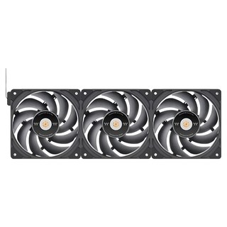thermaltake曜越 TOUGHFAN EX14 Pro, MagForce 2.0高風壓靜音風扇, CL-F172-PL14BL-A, 黑色, 1組