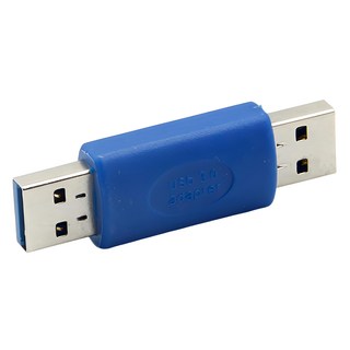 Bravo-U USB 3.0 A公對A公 轉接頭 優質塑料材質, 單一商品, 1個