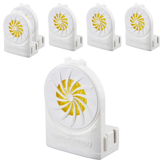 鱷魚 隨身風扇電蚊香劑 重裝藥匣補充劑, 390mg, 6個