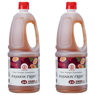 KONG YEN 工研 濃縮百香果醋, 1.6L, 2瓶