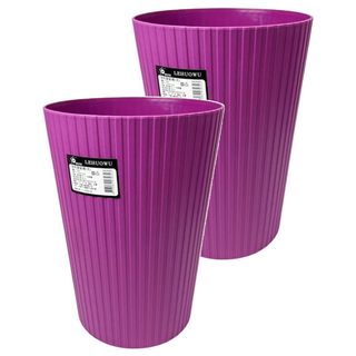 保時潔紙林 垃圾桶 2個, 桃紅色